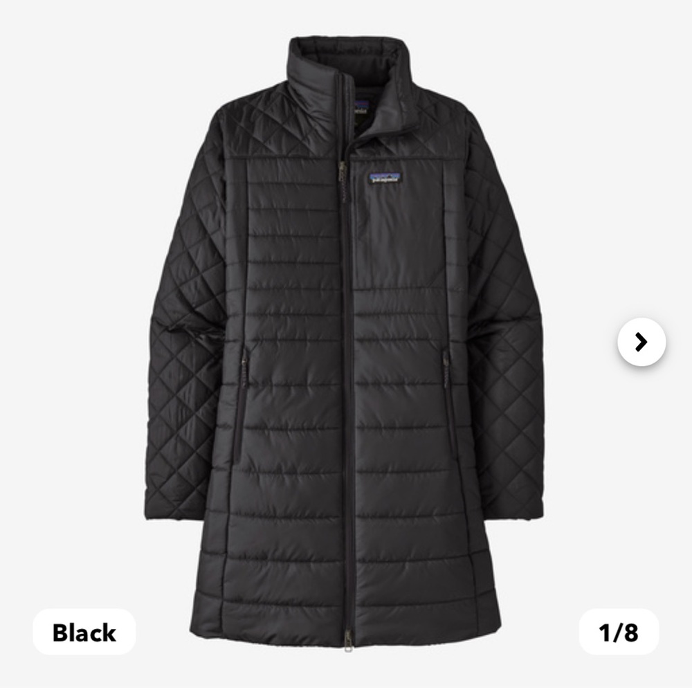 Worn a few times black Patagonia jacket